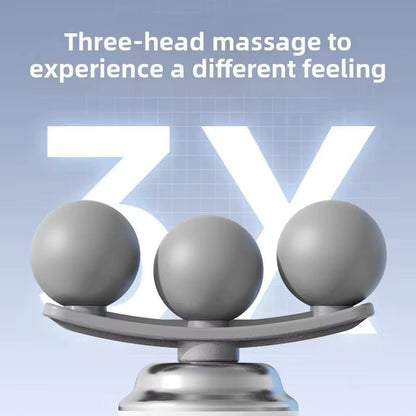 Triple Head Gun Massager - Rechargeable